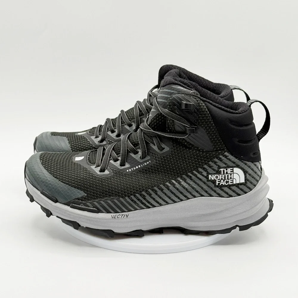 The North Face Vectiv Fastpack Mid Futurelight Size 7 Mens Black/Grey‎ NEW